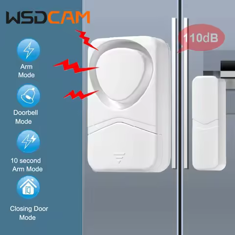 Refrigerator Alarm Door Window Burglar Sensor Alarm Door Open Detectors Freezers Close Reminder Secu