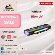 Perfect Flashlight Wurkkos HD01UV Multifunctional EDC Flashlight, with 365nm UV light