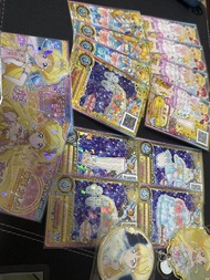 Aikatsu Friends Karen神城凱倫盤 海藍寶石無人卡 星夢學園 偶像活動