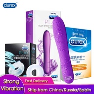 Durex Vibrator Multi Speed G Spot Silicone Clitoris Stimulation Vagina Massager Wand Adult Intimate Products Sex Toys fo