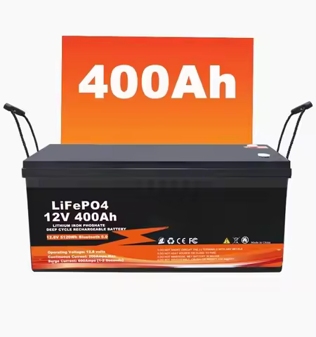 Stock Wholesale Battery 12V Deep Cycle Solar Battery BMS Bluetooth Balance IP65 Waterproof Home Ener