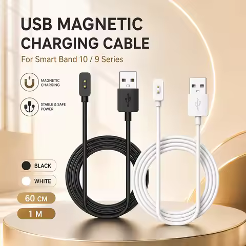 Magnetic Charger For Redmi Watch 5 Active/Lite Mi Band 10/9 Pro/8 Mi Band 8/9 Active Universal USB C