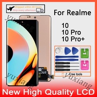 Original OLED TFT Realme 10 4G 10 Pro 5G 10 Pro Plus 5G LCD Display Touch Screen Replacement