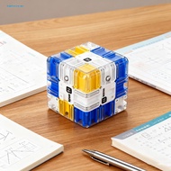 KA* Hand-held Maze Puzzle Logic Skills Training Maze Cube 3d Puzzle Maze Cube Educational Toy for Lo