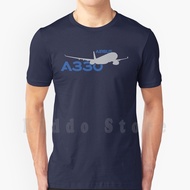 Airbus A330 T Shirt Cotton Men Diy Print Cool Tee Airbus A330 Airbus A330 Airbus Family Jetliner Avi