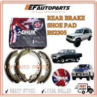 QHUK TOYOTA HILUX LN106 LN166 LAND CRUISER LJ79 PRADO KZJ95 REAR BRAKE SHOE BS2305 PAD BELAKANG KULI