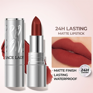SACE LADY Lipmatte Lipstick – 24H Lasting, Waterproof, 8 Colors