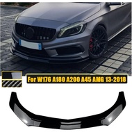 Mercedez benz W176 A class AMG front lip skirting diffuser A180 A200 A250 AMG line accessories