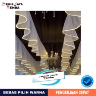 TENDA SKIRTING CEILING LIGHT PARTY TENT/TEROP P 1M H 50CM