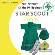 1LIANCO'S NEW UNIFORM GIRLS SCOUTING TYPE A STAR SET