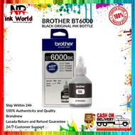 Brother BT6000 Black Original Ink Bottle Black 108-ml (BT6000BK)