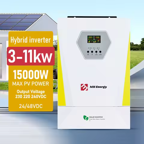 120/240 Volts Off on Grid Single/3/split Phase 48v 24v Dc to Ac 120v 15kw 11kw 10kw 7kw 8kw 5 Kva 4k