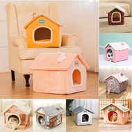 Dog Bed/Dog House Bed Kennel/Comfortable Cat House/Removable Washable Pet teddy french dog shih tzu medium size big bed