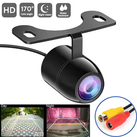 Car Reverse Camera HD Night Vision Rear View Camera Backup Parking Camcorder Reversing Monitor Wide 