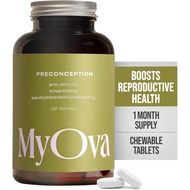MyOva Preconception - Fertility Boosting PCOS plement - 30-Day ply - 2000mg Myo-Inositol & 400ug Fol