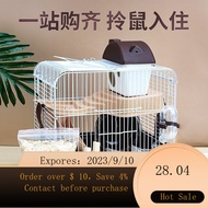 NEW Weibi Hamster Cage Djungarian Hamster Cage Hamster Villa Hamster Supplies Double-Layer Villa Hamster Nest with Run