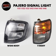 Pajero V body wide body signal light corner flash light white colour orange untuk model V31V33V43 v4