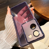 Jingsanc เคสฟิล์มเลนส์เคสสำหรับ VIVO Y36 5G/VIVO Y36 TPU นิ่มปกป้องกล้องฝาหลังสุดหรู Vivo Y36 5G /Vi