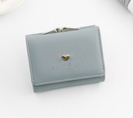 Louis Dompet Wanita Clutch Compact Wanita Ring Lipat 3 Import