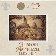 Kaf Hijaiyah Prince of Death Map Puzzle Ink Loaf