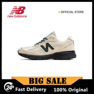 สินค้าเคาน์เตอร์แท้ New Balance NB 990 V4 " Gray"  รองเท้ากีฬา U990GB4 รับประกันสินค้า 1 ปี