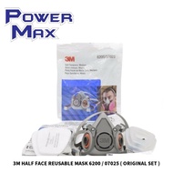 3M HALF FACE REUSABLE MASK 6200 / 07025