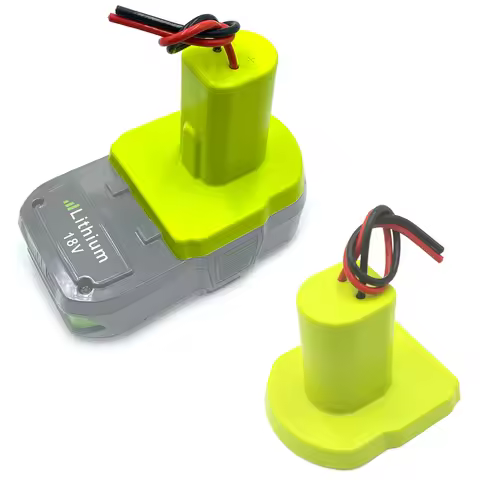Battery Adapter for Ryobi ONE+ 18V Nimh/Li-ion Battery DIY Power Wheels Adapter Tool Connector for R