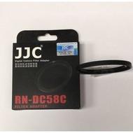 JJC - JJC Filter adapter RN-DC58C for canon G1X