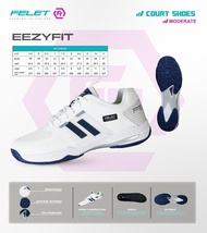 FELET SHOES EEZYFIT Badminton Shoes Kasut Badminton 100% Original by FELET