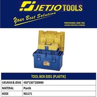 Tool Box 0210 (PLASTIC) 450x230x200mm 901171 JETJO TOOLS LAKONI PRO/