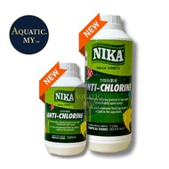 Nika Anti Chlorine  (1L/ 500ml) Aquarium Tank Anti Chlorine/ Anti Chlorine Ikan