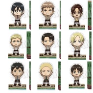 Hange Zoe Levi Eren Yeager Anime Figure Erwin Smith Toy Figures Woman Cartoon Cosplay Creative Actio