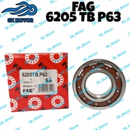 FAG 6205 TB P63 (Made In Germany) High Speed Fiber Bearing TB P6 C3 Crankshaft Y125 Z RXZ SRL110 Y11