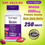 Natrol Biotin Beauty 5000 mcg 250 tablets