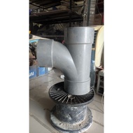 TEE Y RUCIKA 6"X6" INCH 90 DEGREES