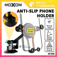 MOXOM Handphone Holder Auto Grip Phone Bracket Dashboard Stand Fon For In Car Windshield Tempat Leta