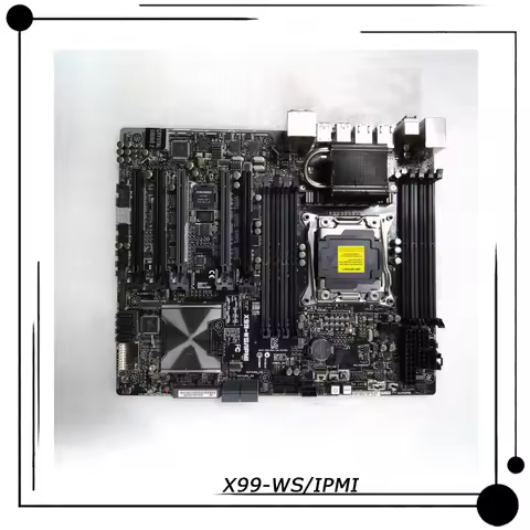 X99-WS/IPMI For ASUS Workstation Motherboard Intel X99 Core i7 ATX LGA 2011-V3 DDR4 High Quality Ful