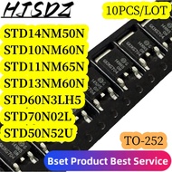 1-5PCS STD13NM60N D13NM60N STD60N3LH5 D60N3LH5 STD10NM60N D10NM60N STD14NM50N D14NM50N STD11NM65N D1