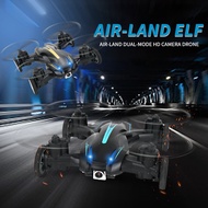 Land Air 2To1 4K Aerial Remote Control Drone 2.4G 3D Roll Headless Model Altitude Hold APP Control W