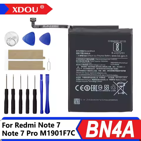 Brand New BN4A 4000mAh Battery For Xiaomi Redmi Note 7 Note 7 Pro M1901F7C High Quality Phone Replac