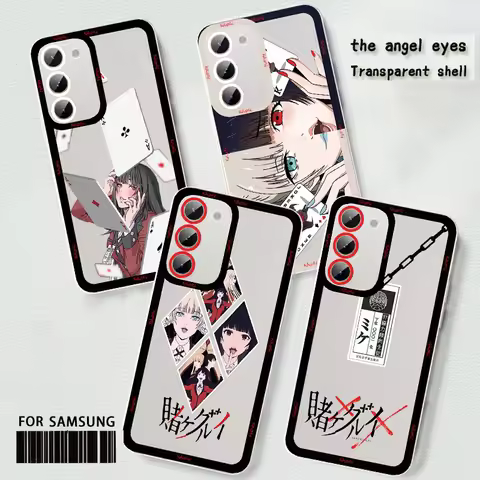 Kakegurui Jabami Yumeko Angel Eye Phone Case For Samsung A30 31 A32 A33 A34 A35 A50 A51 A52 A53 A54 