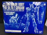 PG UNLEASHED CLEAR COLOR BODY RX-78-2 GUNDAM