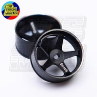 Tg Racing Metal Rims Gnosis Black 22mm Off 2.5 Wide