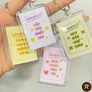 FUNNY MANIFEST keychain -