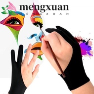 MENGXUAN Two Finger Glove Anti-fouling Anti-touch Touchscreen Stylus Black Blue Grey Pink Anti-Scrat
