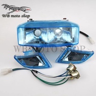 ไฟรถจักรยานยนต์ไฟหน้ารถจักรยานยนต์เลี้ยวไฟแสดงสถานะแสงสำหรับฮอนด้า DIO50 AF17 AF18 AF25ใหม่ไฟคู่