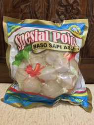 Bakso Sapi / Bakso daging sapi / Baso Spesial Polos isi 50 pcs