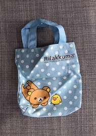 全新現貨 San-X Rilakkuma 拉拉熊 懶懶熊 牛奶妹 小雞 袋子 餐袋 隨身 手提袋