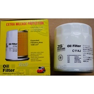 JS oil filter C114J  Freelander Range Rover Evoque 2.0 LR025306 LR096524 Mazda 2 3 5 CX3 CX5 CX8