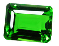 83.10 Ct Top Green Color Natural Tsavorite Garnet Emerald Cut Gemstone